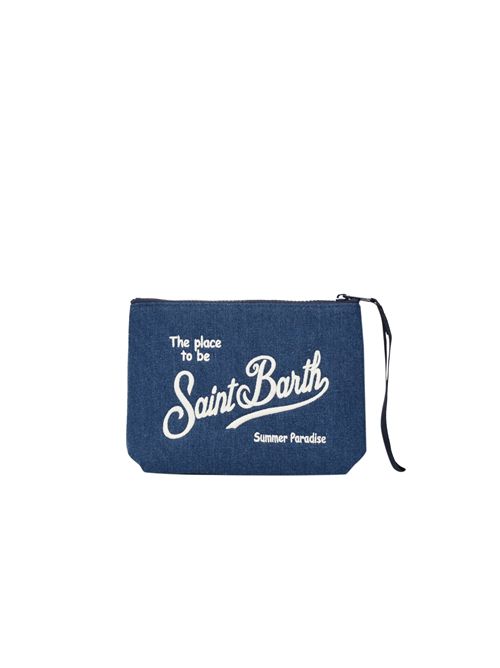 Pochette Aline in denim di cotone Mc2 Saint Barth | ALI000700436L